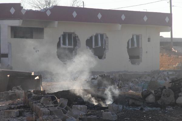 Şanlıurfa’da husumet nedeniyle terk edilen evler talan edildi