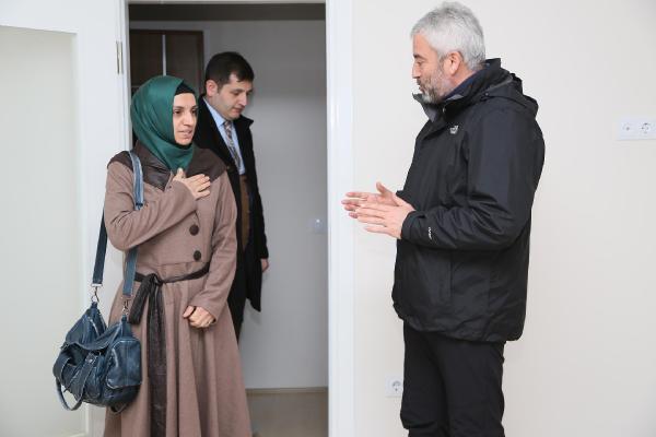 Cumhurbaşkanının talimatıyla şehidin ailesine ev alındı