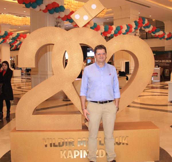 Domino's Pizza Genel Müdürü Saranga: 33 milyon adet pizza sattık