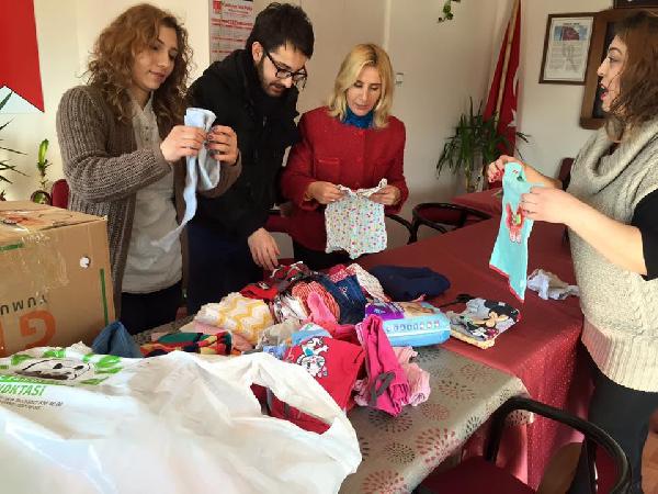 Kayseri'de CHP’den Diyarbakırlı çocuklar için yardım kampanyası