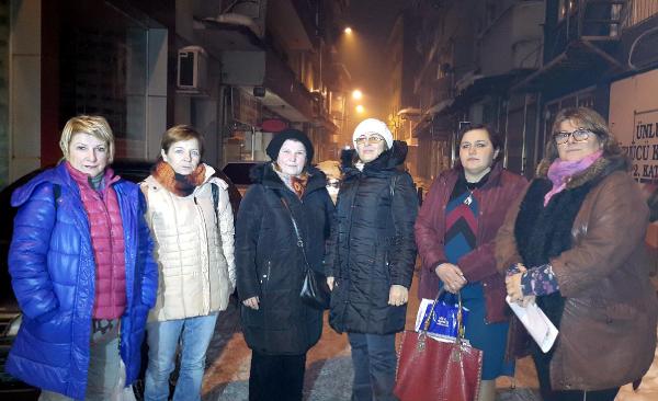 Bağdat Caddesi'ndeki tecavüze gece protestosu