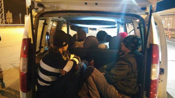 Edirne’de 41 kaçak yakalandı: 2 gözaltı