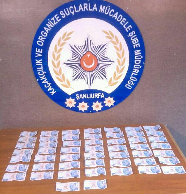 Şanlıurfa’da sahte parayla alışveriş yapan 3 kişi yakalandı