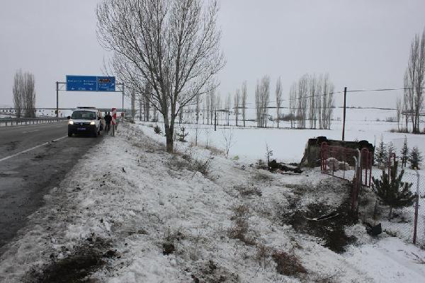 Çorum'da kaza : 2'si ağır 5 yaralı