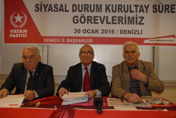 Vatan Partili Gültekin'den yeni Anayasa'ya karşı birlik çağrısı