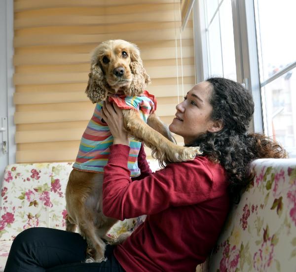 Köpek 'Kiraz'ın siteden tahliye davasında ret kararı
