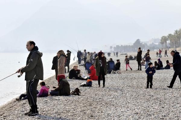 Antalya'da yazdan kalma bir gün