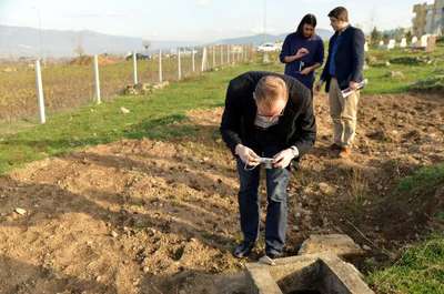 Tütün ekili arkeolojik SİT alanında çalışma başlatıldı