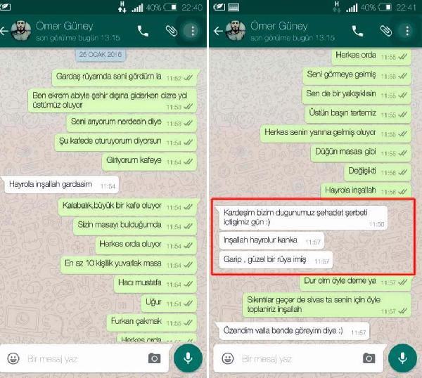 Şehit polis Güney, şehadeti istemiş