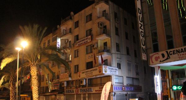 HDP Antalya İl Başkanlığında yangın çıktı