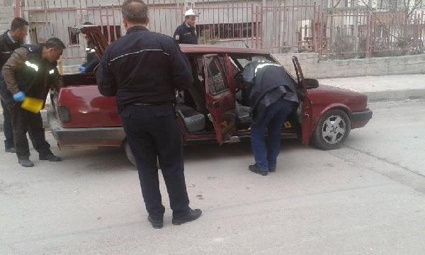 Çorum'da cinayet anı mobese kamerasında