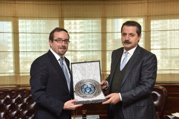 Bakan Çelik, ABD'nin Ankara Büyükelçisi Bass'ı kabul etti