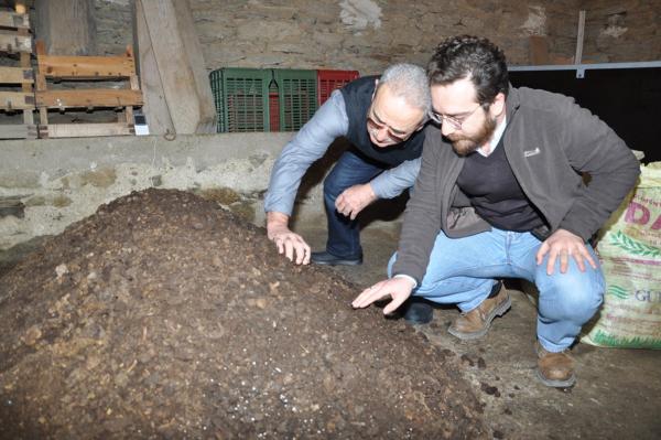 Solucan gübresi üretmeyi akademik kariyere tercih etti