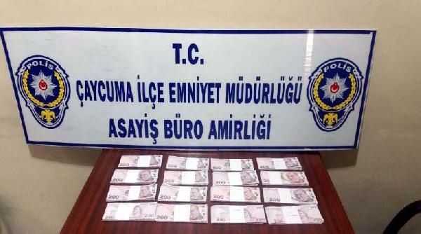 Zonguldak'ta sahte para operasyonu