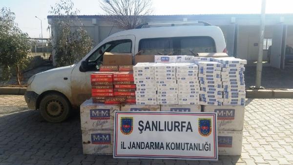 Şanlıurfa’da kaçak sigaraya 6 gözaltı