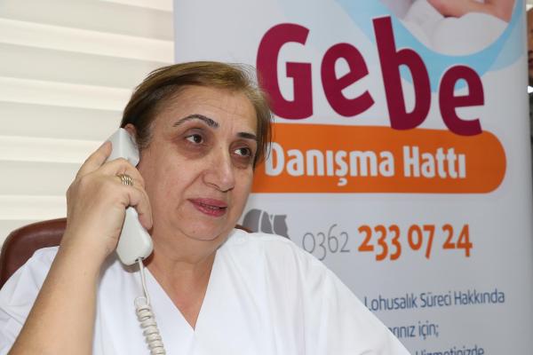 Samsun'da hamilelere danışma hattı