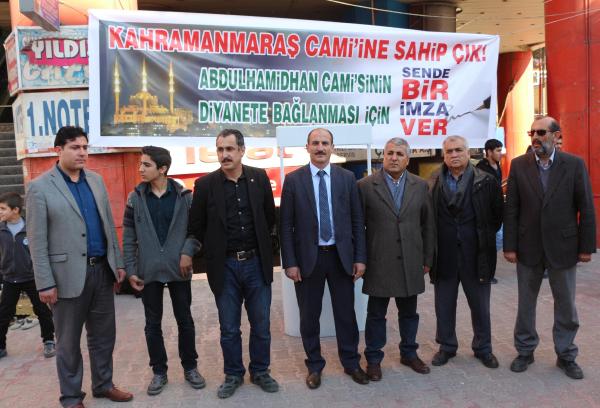 Caminin Diyanet'e bağlanması için kampanya başlattılar