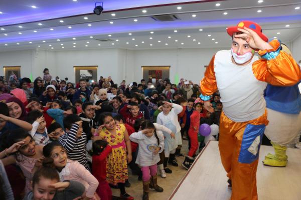 Çankırı'da mülteci çocuklar eğlendi