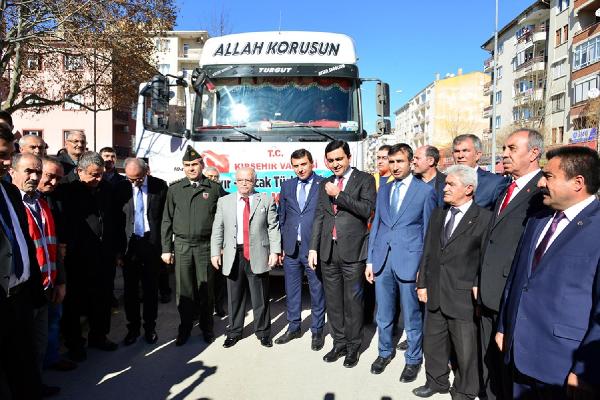 Bayır-Bucak Türkmenlerine Kırşehir’den yardım