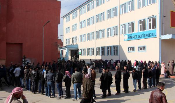 Batman'da Suriyelilere yardım