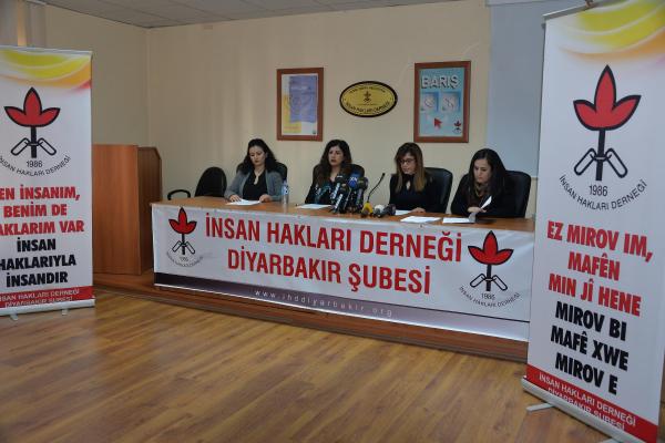 İHD: Bölgede geçen yıl 109 kadın öldürüldü