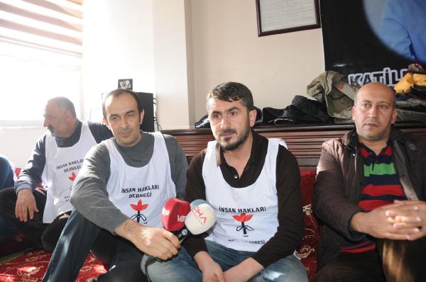 Hakkari'de dönüşümlü açlık grevi