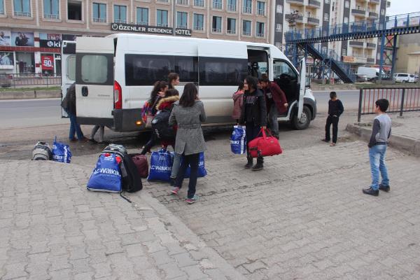 Telafi eğitimine gönderilen Silopili öğrenciler, geri döndü