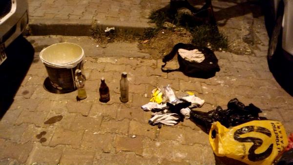 Polis ekiplerine molotof atan 26 kişi gözaltına alındı