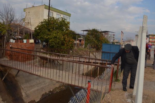 DSİ tel örgü çekince evlerine giremeyecekler