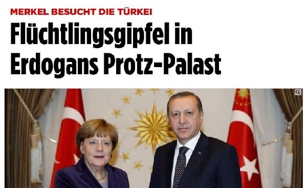 Bild: Erdoğan’ın gösterişli sarayında sığınmacı zirvesi