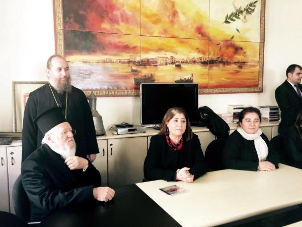 Bartholomeos'tan tarihi ziyaret