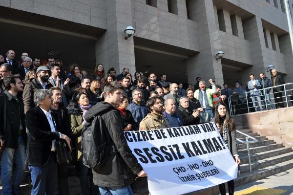 Avukatların Cizre açıklamasına hakim tepkisi
