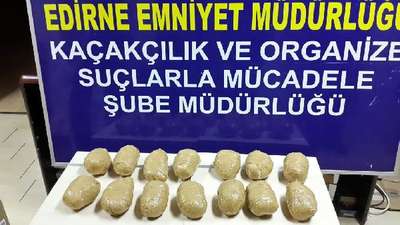 Yolcu koltuğunun altında 6 kilo eroin ele geçirildi