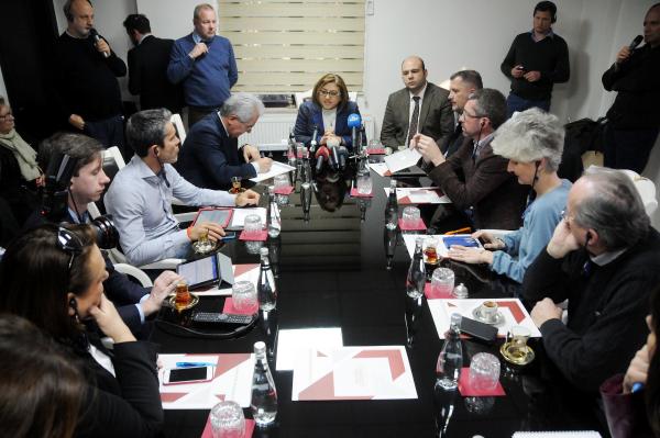 Avrupa Parlamentosu üyelerinden Fatma Şahin’e ziyaret