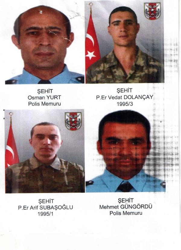 Şırnak'ta şehitler törenle uğurlandı