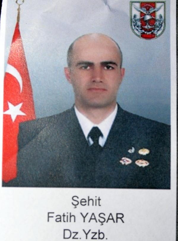 Sur'da şehit düşen yüzbaşı Yaşar, törenle uğurlandı