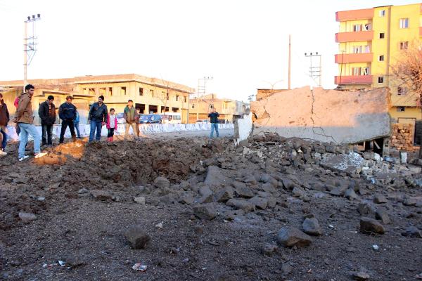 PKK'nın tuzakladığı patlayıcının tahribatı ortaya çıktı