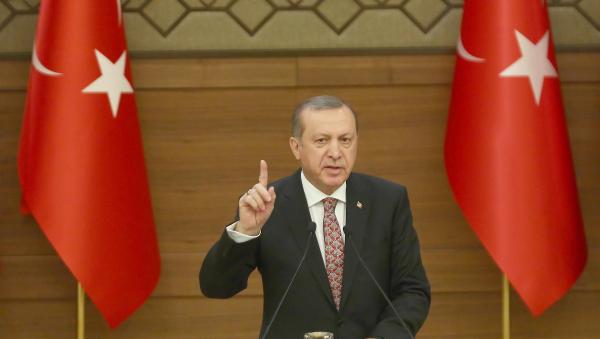 Erdoğan: Ey Amerika, bizimle beraber misiniz yoksa bu terör örgütü PYD ve YPG'yle mi berabersiniz? (2)