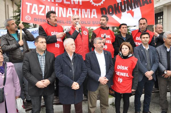 DİSK'ten kıdem tazminatı tepkisi