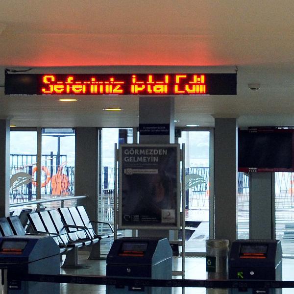 (Fotoğraflarıyla yeniden) - İDO tüm iç hat deniz otobüsü seferlerini iptal etti