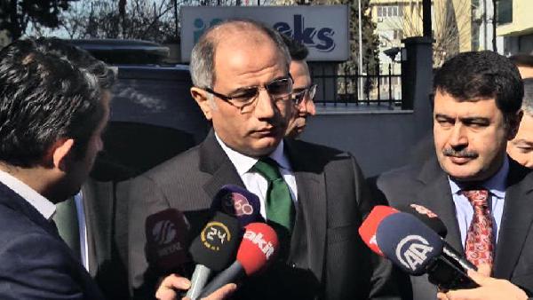 İçişleri Bakanı Ala'dan Yeni Şafak gazetesine geçmiş olsun ziyareti