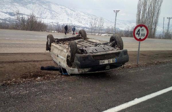 Akıncılar'da trafik kazası: 2 yaralı