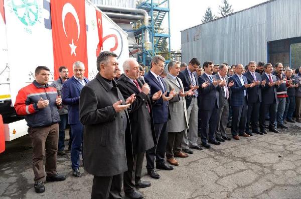 Kayseri Şeker'den Bayırbucak'a 3'üncü yardım TIR'ı