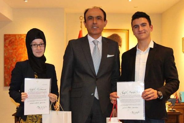 Süper öğrenciler ödüllendirildi