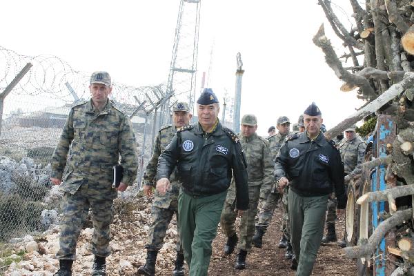 Orgeneral Abidin Ünal, Suriye sınırında konuşlu HAWK Bataryası’nda