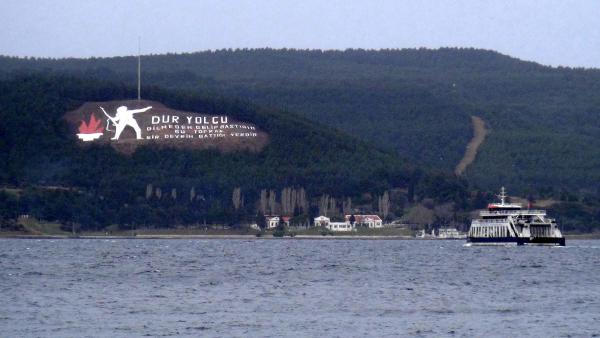 Lodos, Bozcaada'ya deniz ulaşımını aksattı