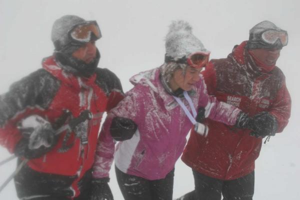 Uludağ'da en fazla kadın kayakcılar düşüyor