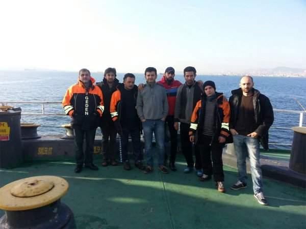 CHP Milletvekili Yarkadaş  maaş alamayan gemicilerin eylemine katıldı