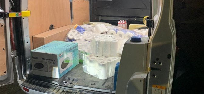 Hırsızlar tuvalet kağıtlarını çaldı