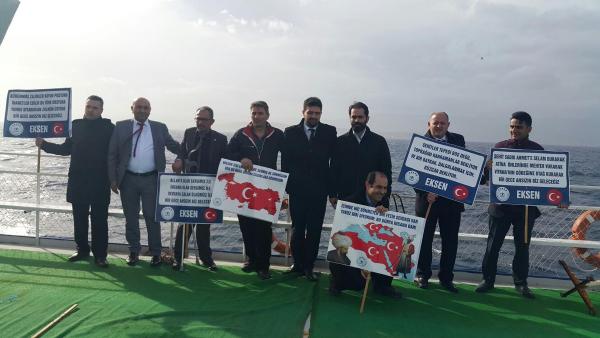Sendika yöneticileri Yunanistan'ın Zürafa Adası'da işgal edeceğini öne sürdü (2)